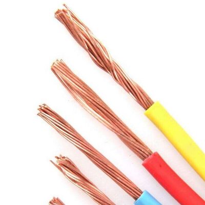 acheter Cable en cuivre PVC H07V-R/B07V-U/BV/BVR à fil plat pour l'industrie à fil unique online manufacture