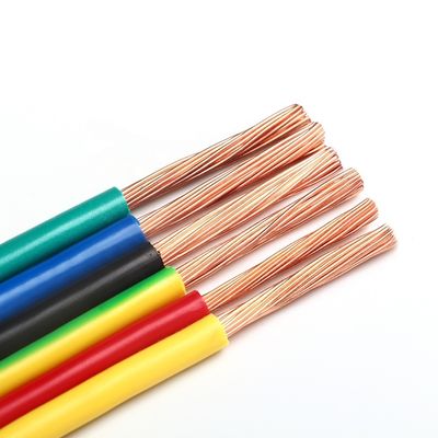 acheter Cable d'alimentation en PVC en cuivre à noyau unique BVR 4 mm personnalisable pour le câblage de la maison online manufacture