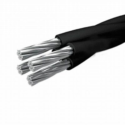 acheter 0.6/1 KV câble à bande d'aérien en aluminium conducteur avec isolation XLPE 10 mm 16 mm 25 mm online manufacture