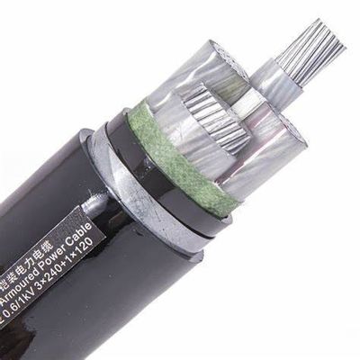 acheter IEC 60227 Standard XLPE câble d'alimentation 4*240mm2 1kv conducteur en aluminium online manufacture