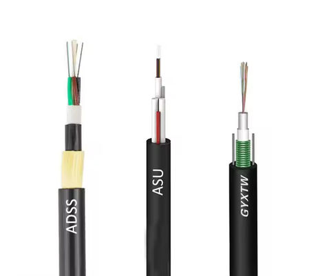 acheter Cable à fibre optique central de haute sécurité GYXTC8S Cable à fibre blindée online manufacture