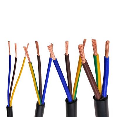 acheter Cable d'alimentation en PVC en cuivre 2-5 noyaux protégés pour appareils électriques online manufacture