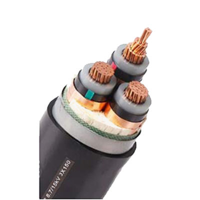IEC 60502 Cable XLPE homologué pour la tension nominale de 35 kV dans les centrales électriques