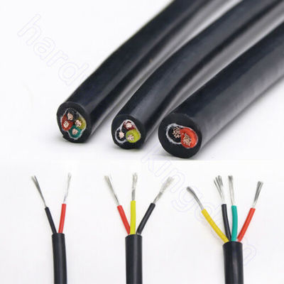 Fil de silicone à plusieurs noyaux de 0,3 mm à 6 mm2/3/4 câble de cuivre en fer blanc pour flexible