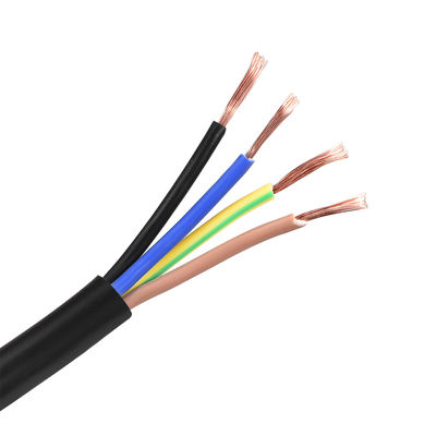 PVC flexible câble d'alimentation du câble royal câbles électriques 2 3 4 5 noyau 2,5 mm2 4 mm2 6 mm2