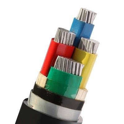 Taille personnalisée 4 Noyau 6 mm 10 mm 16 mm 25 mm 35 mm 50 mm Cu / PVC / PVC câble avec du cuivre pur