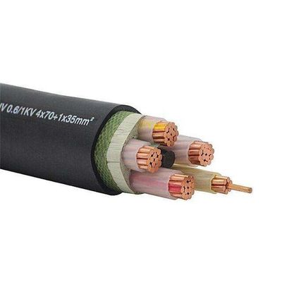 Longueur personnalisée isolée 5 noyaux câble électrique de 400 mm pour la transmission d'énergie
