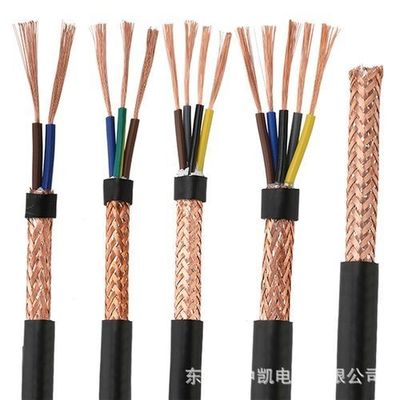 KYJV22 Cable de commande blindé croisé relié à du polyéthylène isolé