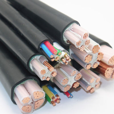 Cable d'alimentation souterrain NYY 5X6 mm avec isolation PVC 0,6/1 KV et conducteur de cuivre