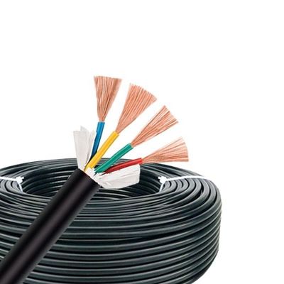 Cable électrique à 3 cœurs multi câble 0,75 mm 1,5 mm 2,5 mm 4 mm câble Rvv câbles électriques câbles en cuivre souples