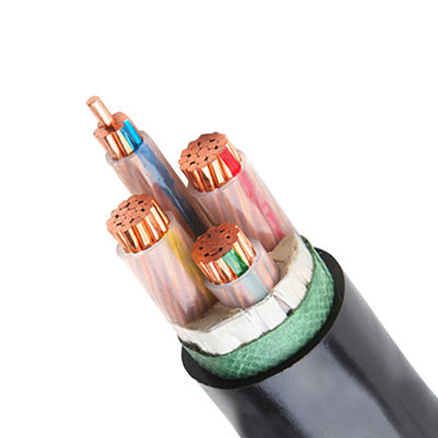 Longueur personnalisée chauffage 0,6/1kv XLPE conducteur Cu enveloppé en PVC isolé 4X25 1X16mm