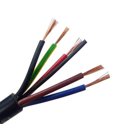 Vente de câbles d'alimentation câble de cuivre flexible RVV H05vv-f 3 cœurs câble 3*1,5 mm pour échantillon