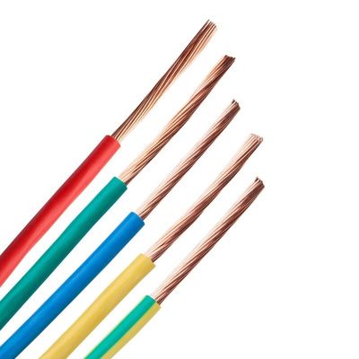 Construction de câble en cuivre à noyau unique BV 10 mm XLPE pour le sous-sol