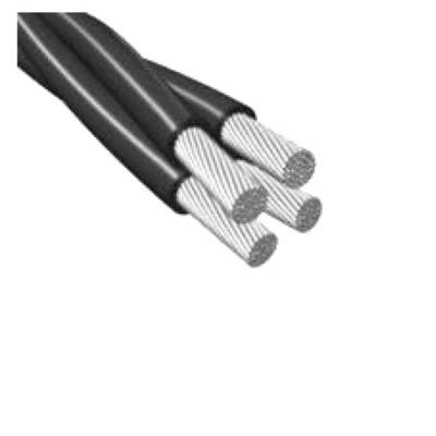 Cable d'aluminium préassemblé de 4x16 mm2 personnalisable pour la transmission aérienne d'énergie