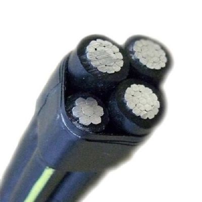 Cable d'aluminium isolé XLPE fourné par antenne 16 mm 35 mm 95 mm pour basse tension