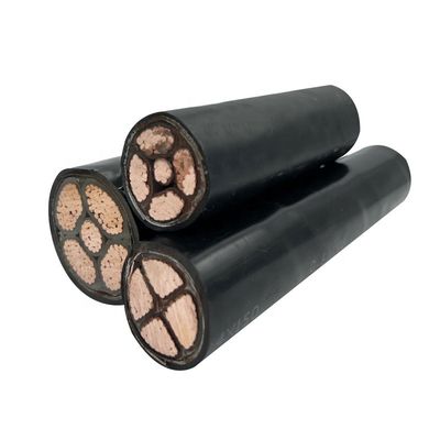 Cable électrique blindé à base de cuivre à basse tension avec isolation XLPE et enveloppe en PVC