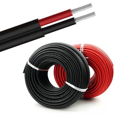 Matériau isolant xlpe 4 mm H1Z2Z2-K câble solaire pour appareils électroniques photovoltaïques solaires