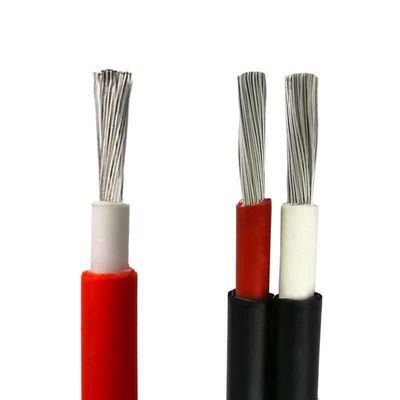 XLPE Isolation 6mm2 H1Z2Z2-K câble solaire DC 5 cœurs pour la centrale électrique