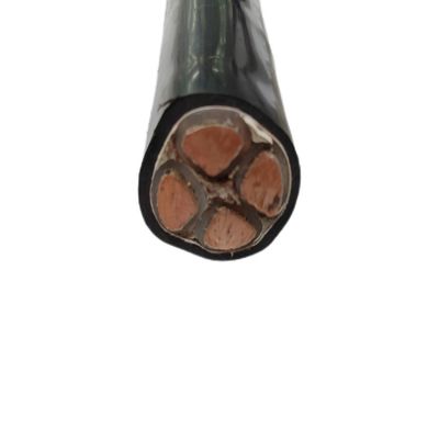 Cable d'alimentation à conducteur en cuivre de 10 à 400 mm2 Nyy/N2XY certifié CE ISO CCC avec enveloppe PVC/XLPE