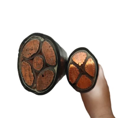 Cable en cuivre isolé XLPE NYY N2XY 1*120mm2 1*185mm2 1*240mm2 1*300mm2 pour le sous-sol