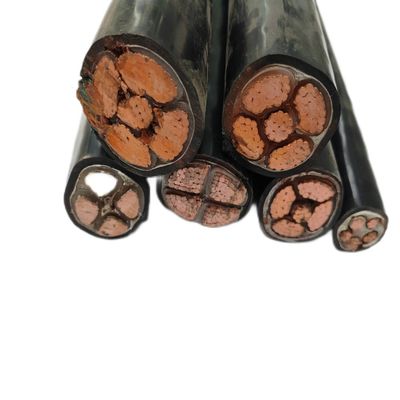 Conducteur de cuivre pur durable YJV câbles électriques basse tension pour applications industrielles