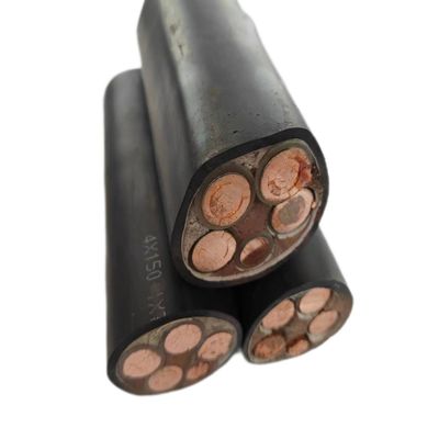 Cable d'alimentation en PVC solide Yjv Yjlv conducteur Xlpe 0,6/1kv pour les applications de construction