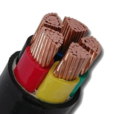 Cable d'alimentation aérienne à base de conducteur en cuivre revêtu en PE pour applications basse tension