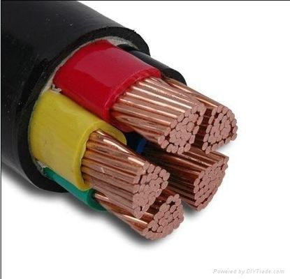Cable électrique à faible tension à noyau unique de 150 mm carrés avec isolation XLPE et conducteur en cuivre