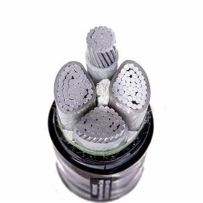 Cable d'alimentation isolé Zr-Yjlv XLPE personnalisé pour installation souterraine