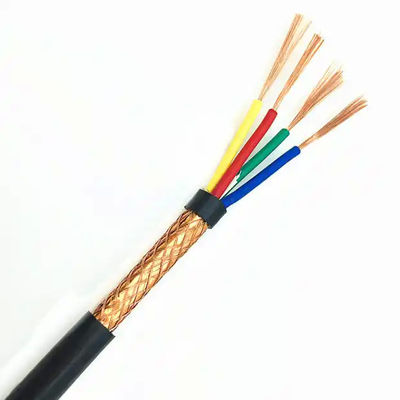 Cable d'alimentation grise blindé non blindé en aluminium, revêtement en PVC